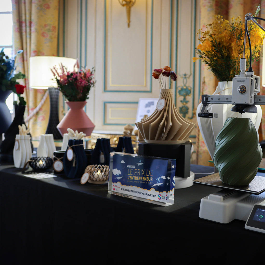 Ornatus 3D expose au Salon Saveurs & Savoir-Faire à Versailles