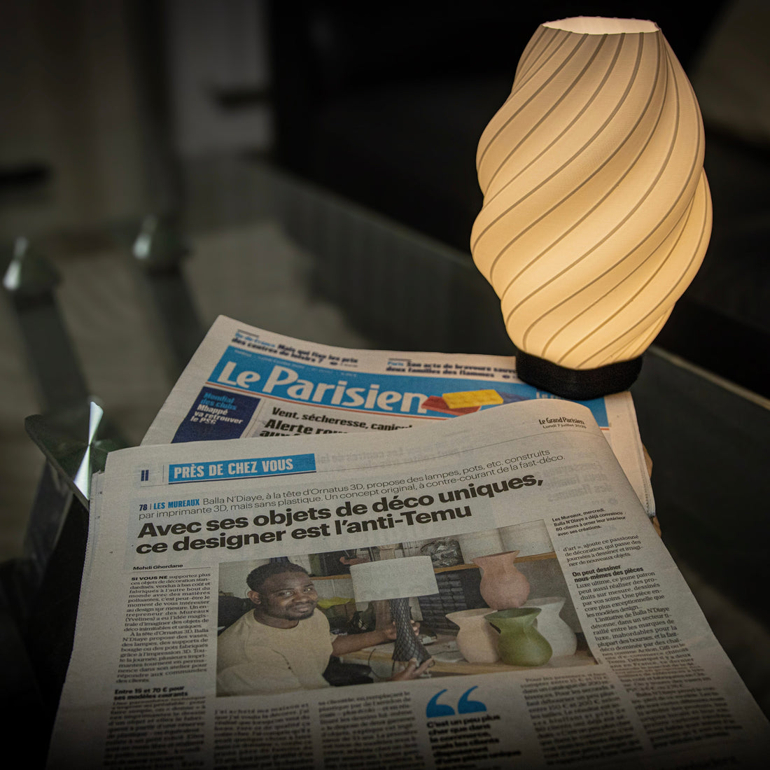 Ornatus 3D dans "Le Parisien"